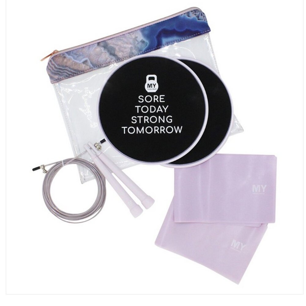 MYTAGALONGS Workout Kit in Quartz NWT